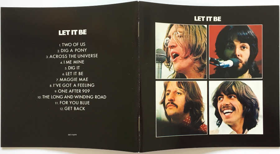 Booklet, Beatles (The) - Let It Be [Encore Pressing]